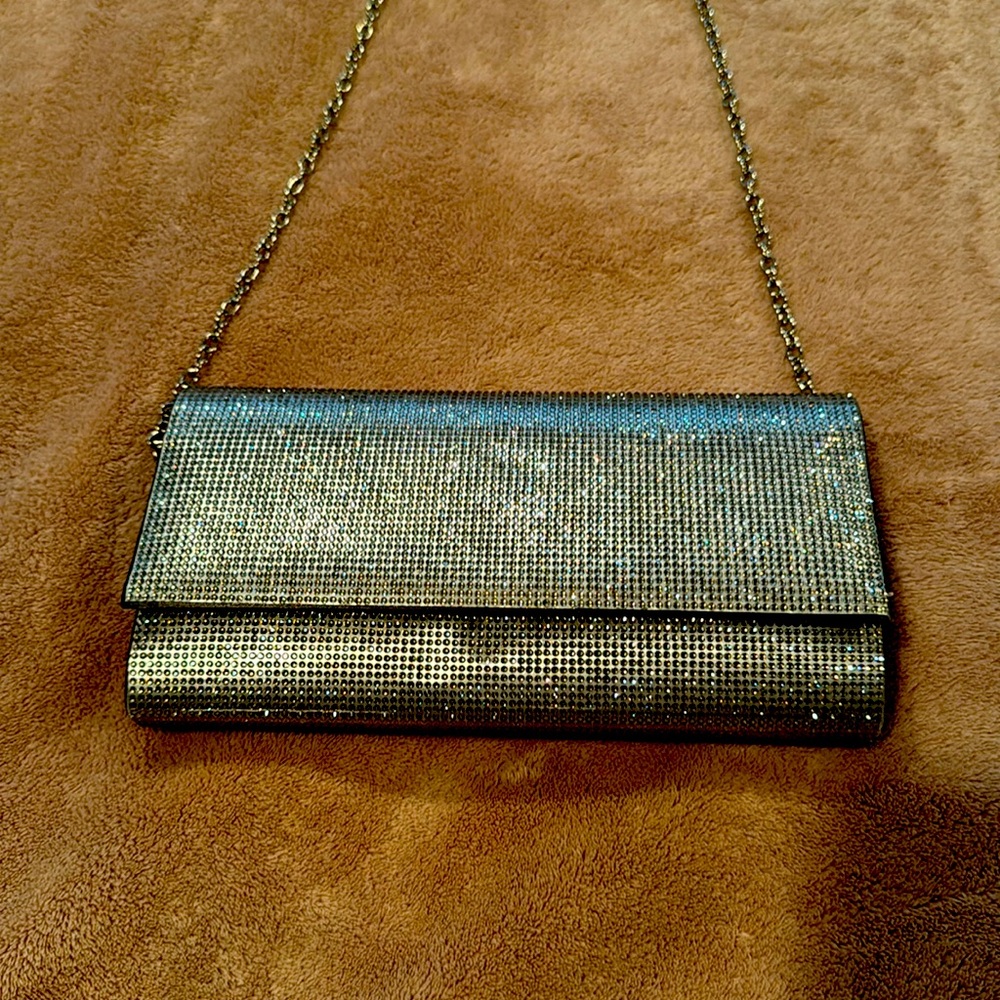 Silver studded bag